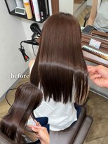 ボクノ 6号店 大橋(bokuno)&nbsp;【力丸】ザラつく髪の髪質改善ストレート