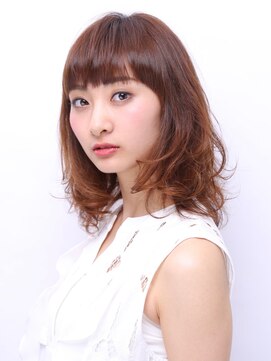 ピークアブー 原宿ハラカド(PEEK-A-BOO) 【PEEK-A-BOO】ダメージレスパーマロブ 箱崎貴彦