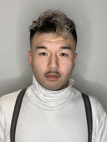 リバレッジ 広尾(Leverage)&nbsp;理容室バーバー風ショートパーマスタイル