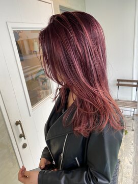 ナイーブヘアデザイン(NAiVE HAIR DESIGN) 【NAiVE hair】ピンクパープル