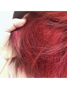 ネオヘアー 曳舟店(NEO Hair) グレージュ×ワインレッド