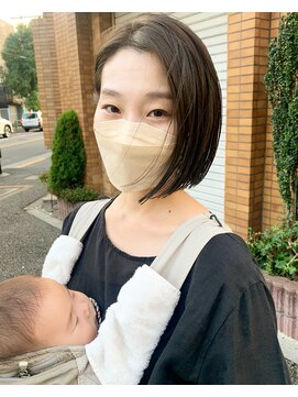 ノラキチジョウジ(NORA KICHIJOJI) #ママさん#お子様連れ#ボブ#ワンレン#ボブヘア