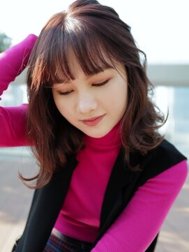 セシルヘアー 松山店(Cecil hair) 大人かわいいパーマ風スタイル