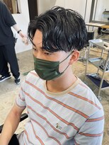 ザデイ カットアンドカルチャーショップ(THE DAY CUT&CULTURE SHOP) 濡れ感センターパート【千葉/メンズカット】