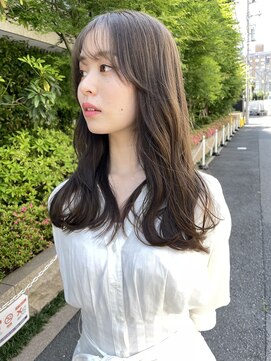 ノラ ヘアーサロン(NORA HAIR SALON) 大人可愛いシースルーバング