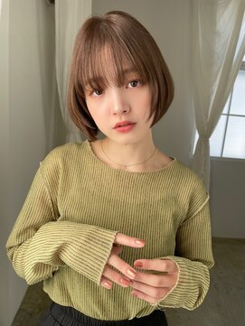 ノイズ オオサカ(NOISM) ナチュラルボブ×切りっぱなしボブ×ストレートボブ20代30代40代