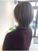 ＊くびれヘア×ハイライトミルクティーグレージュ＊