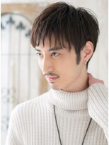 モッズヘアメン 札幌月寒店(mod's hair men)&nbsp;くせ毛風オリーブベージュのニュアンスパーマショートi札幌月寒