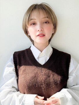 アグ ヘアー ティンバー 小松2号店(Agu hair timber) 《Agu hair》透明感×垢抜けマッシュショート