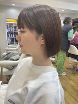 ジャストビューティー リアリー(just beauty Really)&nbsp;顎ライン 切りっぱなしボブ 【横須賀中央 Really】