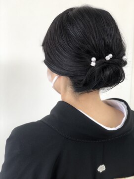 ピカソ こあら店 和装ヘアアレンジ