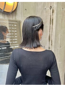 スミ(sumi) ハーフアップ/結婚式ヘアセット