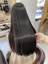 オーリーエトワ 御器所(oorry.etwa) 髪質改善酸性ストレートパーマ縮毛矯正黒髪ロング御器所