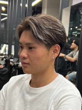 エルマーク(L-MARK) シースルーマッシュブリーチダブルカラーフェイスフレーミング