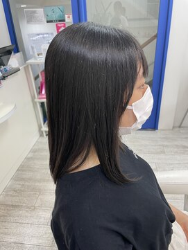 アルターシェリー(aL-ter che'rie) 顔周りカット[前髪/マチルダボブ/ピンクベージュ]