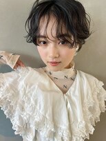 パーク(PARK)&nbsp;【PARK】ランダムスパイラルパーマ×マニッシュショート