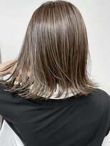 ウェイズトウキョウ 新宿店(Ways TOKYO)&nbsp;ハイライトベージュペールベージュセクションカラー美髪