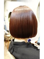 ビスケ(BiSKe)&nbsp;ミニボブ×レッドブラウン