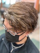 アポロカットステージ 相模大野店&nbsp;アップバング/ツーブロックマッシュ<理容室>[メンズ/相模大野]