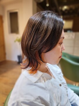 レン(Re:N) ショートウルフ×インナーオレンジ