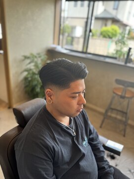 リアンドコー(Re&co) サイドパート・2ブロックフェード