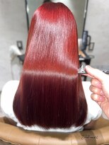 ジル アンク(Jill ankh)&nbsp;《Jillankh 姫路駅前》ピンクレッドカラー　ダブルカラー