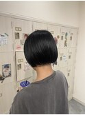 襟足すっきりボブ