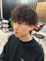 メンズ リコ(MEN'S RICO)&nbsp;ツイストスパイラルツイスパウルフウルフパーマツイスト【大和】