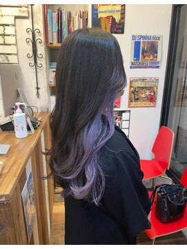 ヘアーワークス アンビエント(Hair works Ambient) インナーカラー#パープル