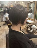 束感ショート