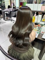 メルティーカラーフェミニンロング似合わせカット[原宿/表参道]