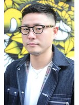 マーズ(MARS) クロップスタイル×スキンフェード×アップバング/20代30代40代