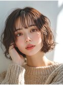 パーマボブスタイル