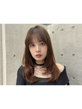 《*自宅でもサロンの仕上がりを*》透明感のあるカラーを最大限活かす、上品なヘアデザインをご提案＊[銀座]