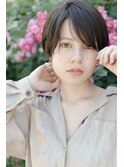 【吉祥寺/富山夏妃】大人可愛いハンサムショートボブ