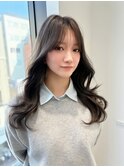 韓国カット/韓国ヘア/くびれ/レイヤーカット/前髪カット/顔周り