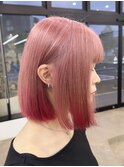 裾カラー10代20代グラデーションカラー
