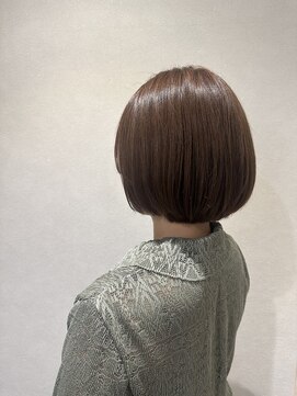 ジーナ 池袋(Zina) 艶感Maxのボブスタイル (池袋東口/髪質改善)