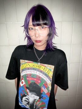 ハビット (habitt) ウルフカット/デザインカラー