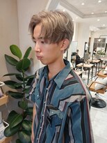 ラボヌールヘアーグレース 門前仲町店(La Bonheur hair grace)&nbsp;【grace三瓶】メンズハンサムトショート/ホワイトカラー