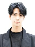 メンズカット波巻きパーマツイスパシャドウフェザー