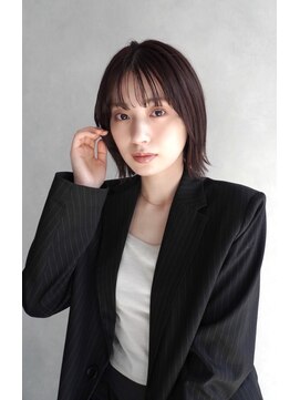 ホネン(honen) 薬院【honen】大人ボブ/外はねボブ/シースルーバング