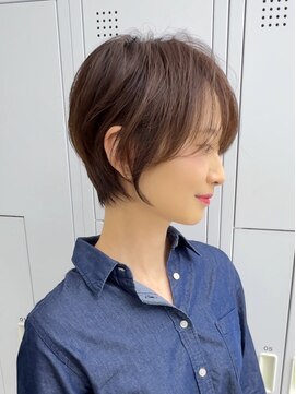 ビューナゴヤ 名駅(VIEW NAGOYA) ショート/暗めカラー/髪質改善ストレート/白髪ぼかし