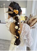 編み下ろしスタイル