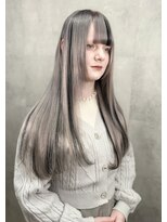 ボヤージュニケ(Voyage Nike)&nbsp;シルバー×シールエクステ×黒メッシュ