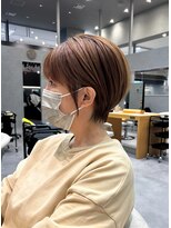 ヘアデザインファブロ イオンモール宮崎店(hair design FABRO.)&nbsp;横顔がきれいに見える大人ショート