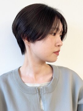 モリオフロムロンドン 松戸店(Morio from London) 【morio松戸 石山】大人可愛いハンサムショート前下がりショート