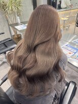 サンクプロジェクト(cinq PROJECT) ピンクミルクティーヘーゼルベージュブラウンミディアムレイヤー