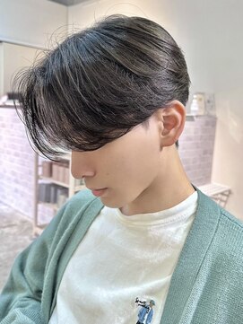 ローウェ オム 立川(LOUWE HOMME) メンズ/センターパート/ニュアンスパーマ/髪質改善/立川