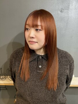 チェリーコーク ウブ(CHERRY COKE ubu) ~明るい髪でも、薬剤にこだわって縮毛矯正~